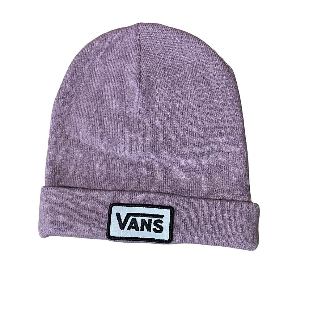 Vans Lilac Beanie Hat Cozy & Stylish Winter Accessory